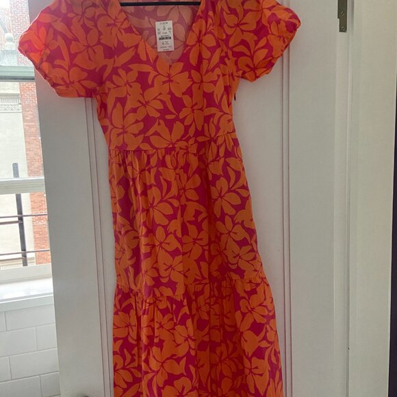 New J Crew Floral Maxi Dress - Picture 3 of 3